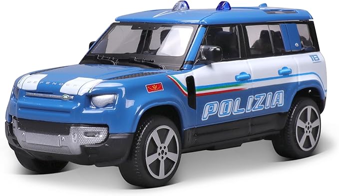 auto burago polizia 1:24 - un modello assortito