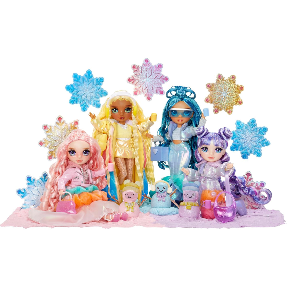 rainbow high - winter wonderland serie 2 - fashion doll 28cm - un modello assortito