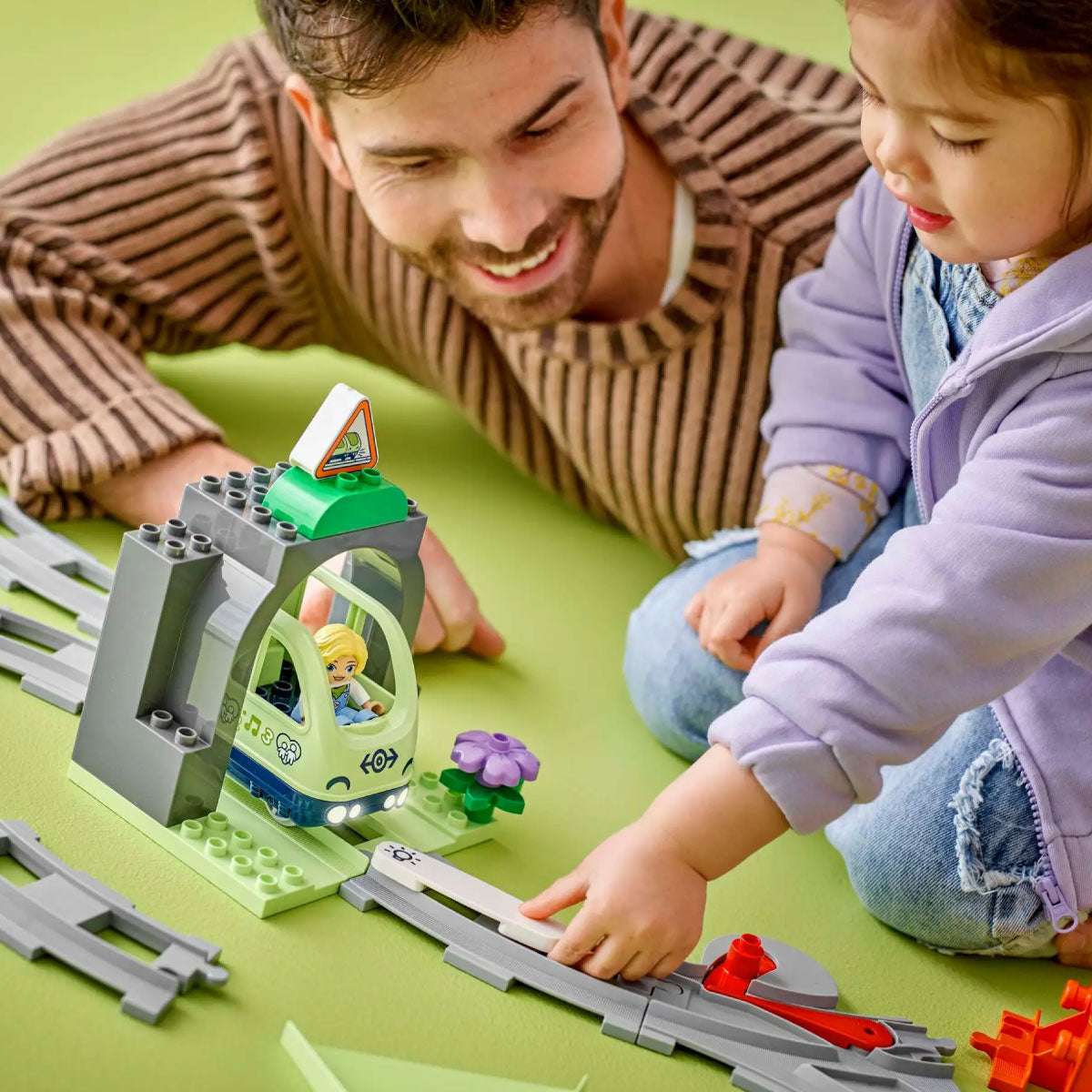 LEGO Duplo 10425 pack di espansione tunnel e binari ferroviari