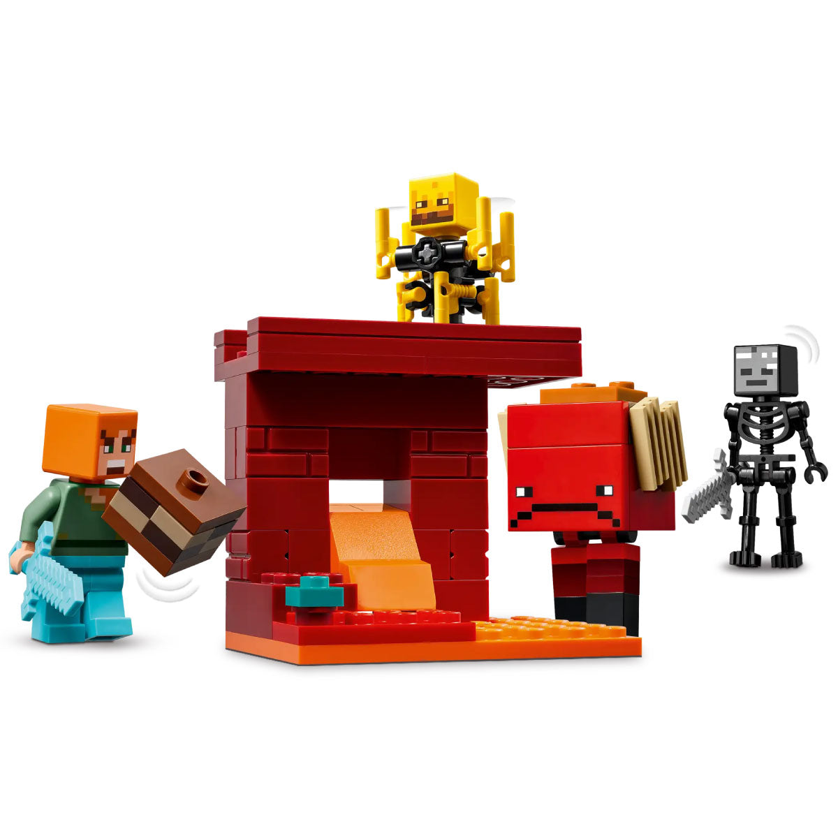 LEGO Minecraft 21266 battaglia sul ponte del nether