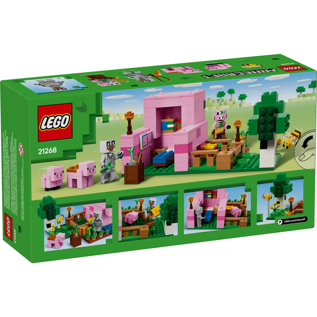 LEGO Minecraft 21268 la casa del maialino
