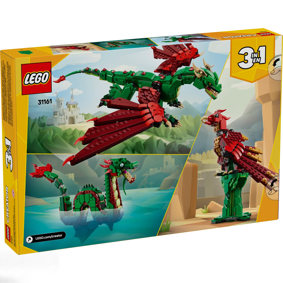 LEGO Creator 31161 drago medievale