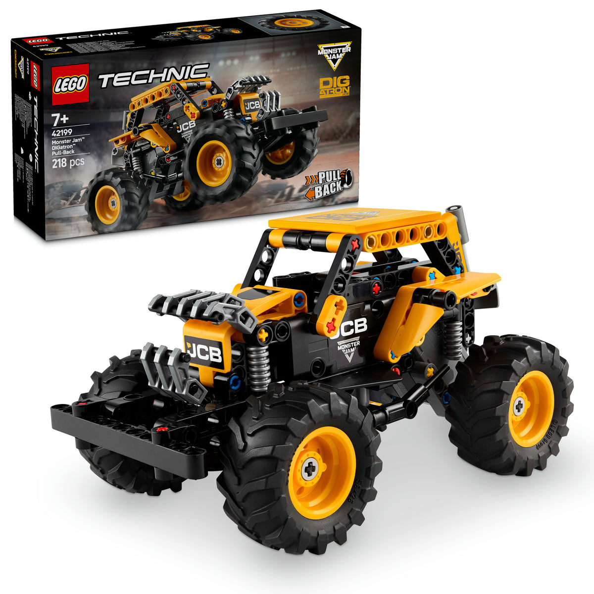 LEGO Technic 42199 pull-back monster jam digatron