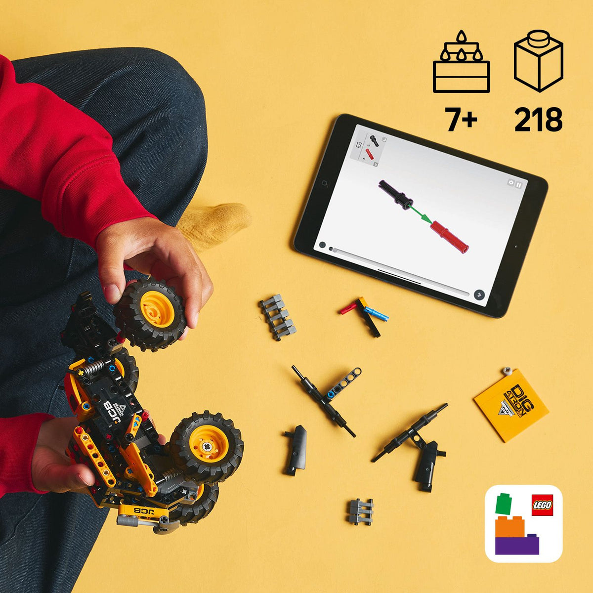 LEGO Technic 42199 pull-back monster jam digatron