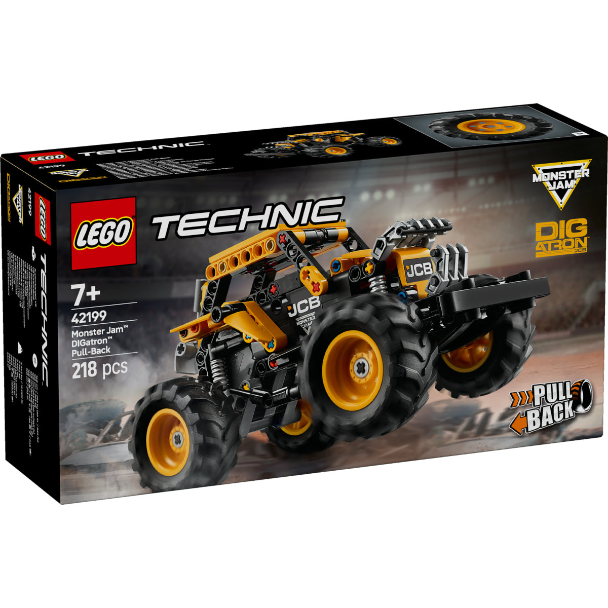 LEGO Technic 42199 pull-back monster jam digatron