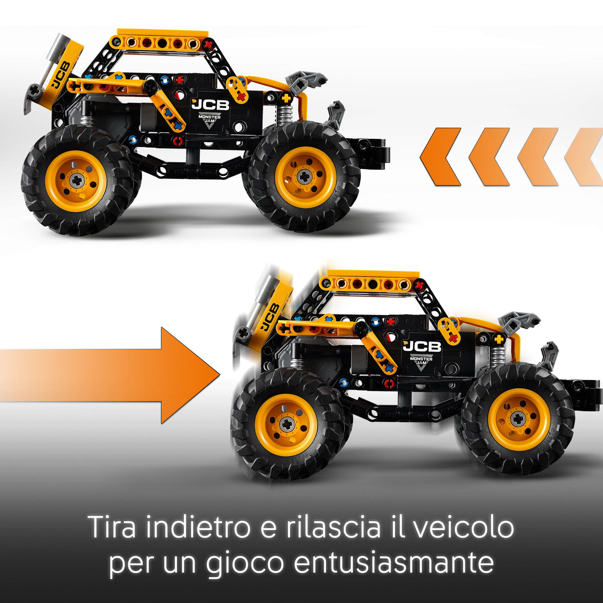 LEGO Technic 42199 pull-back monster jam digatron