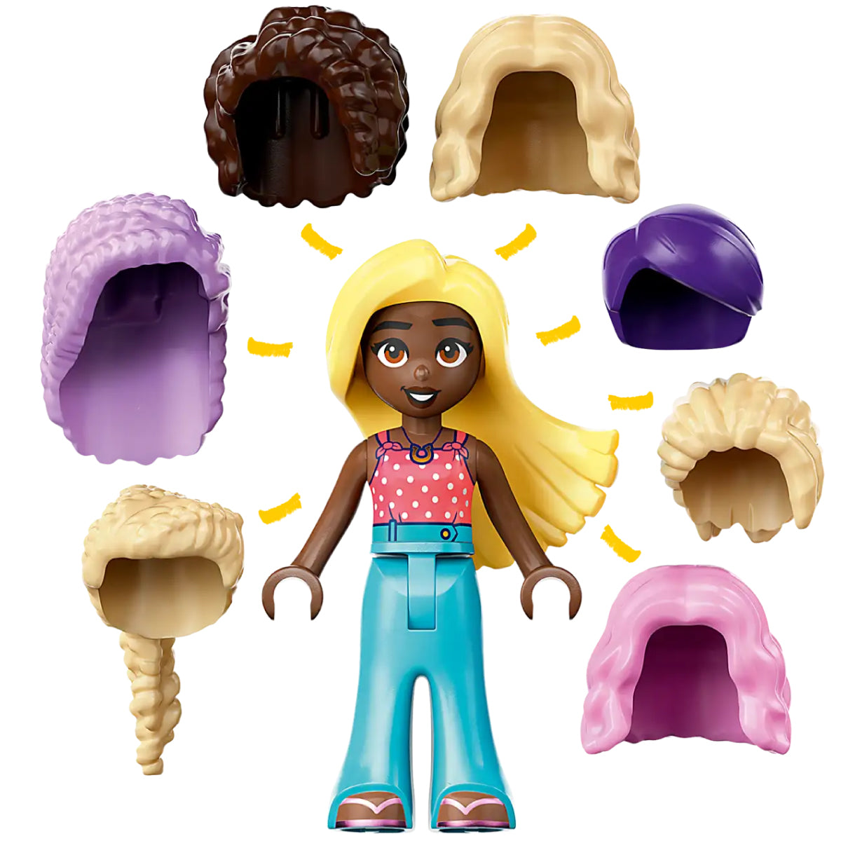 LEGO Friends 42662 parrucchiere e negozio di accessori