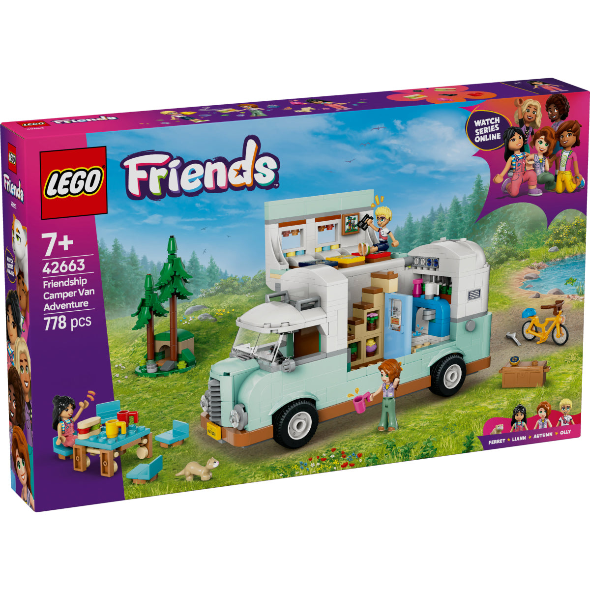 LEGO Friends 42663 avventura sul camper dell’amicizia