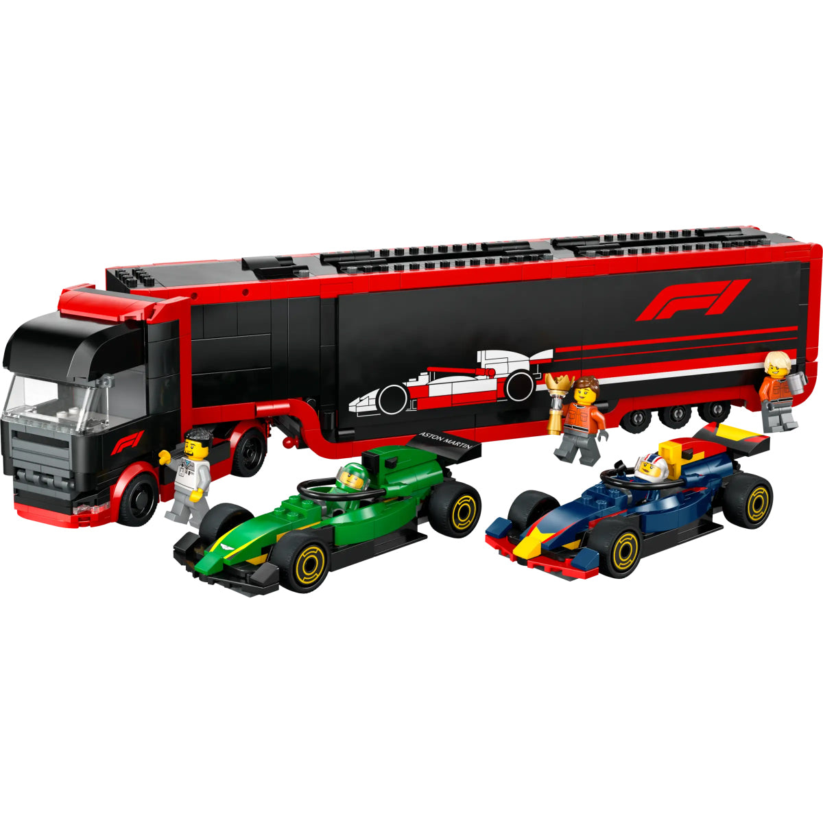 60445 - autotrasportatore f1 con monoposto rb20 e amr24 f1