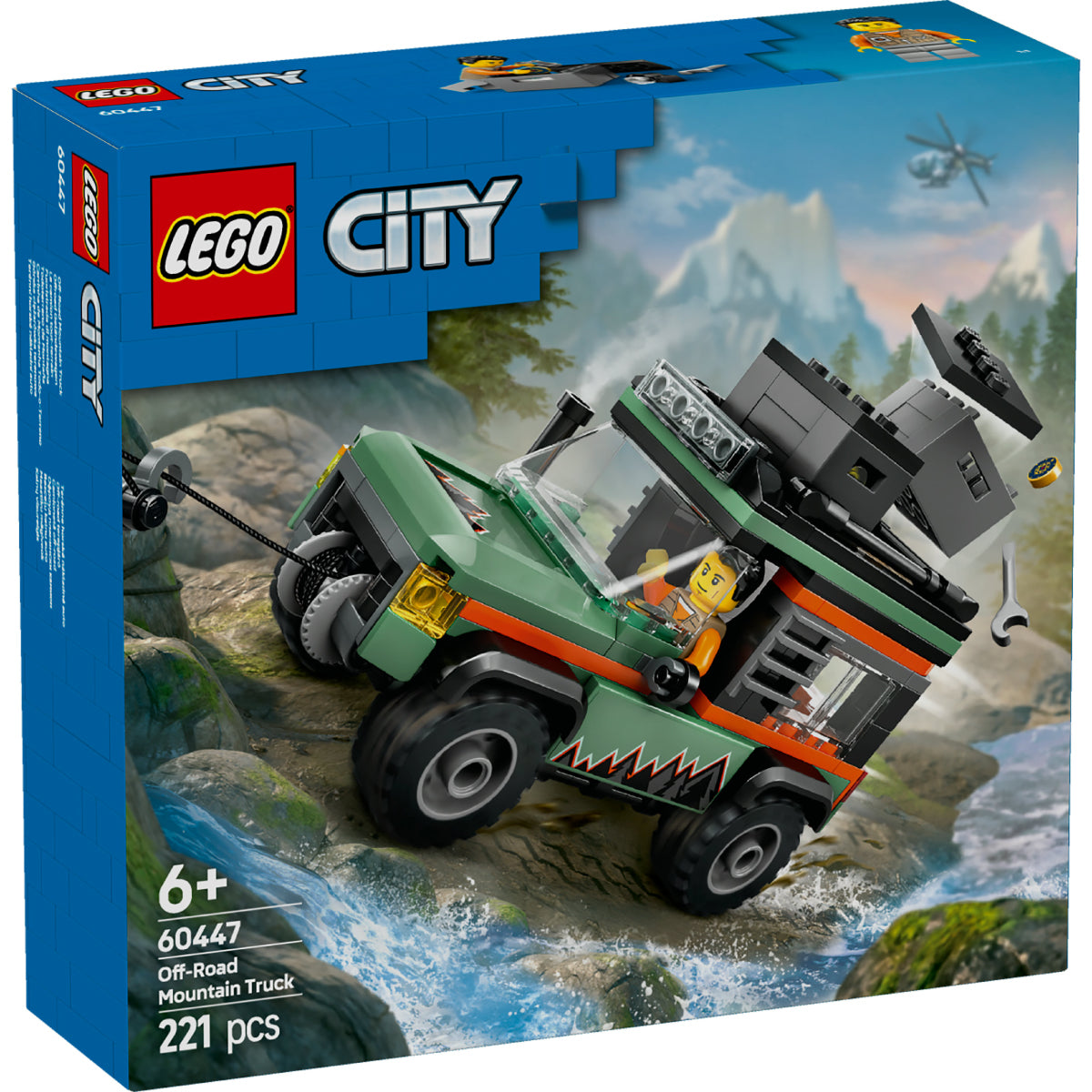 LEGO City 60447 fuoristrada di montagna 4x4