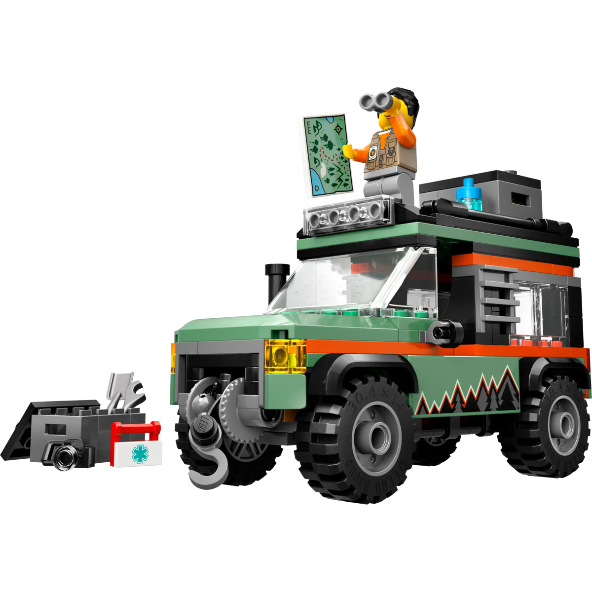 LEGO City 60447 fuoristrada di montagna 4x4