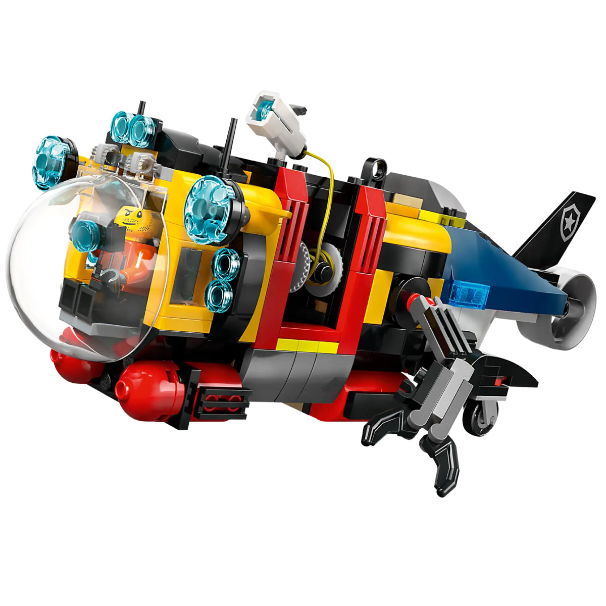 LEGO City 60462 elicottero, autopompa e sottomarino