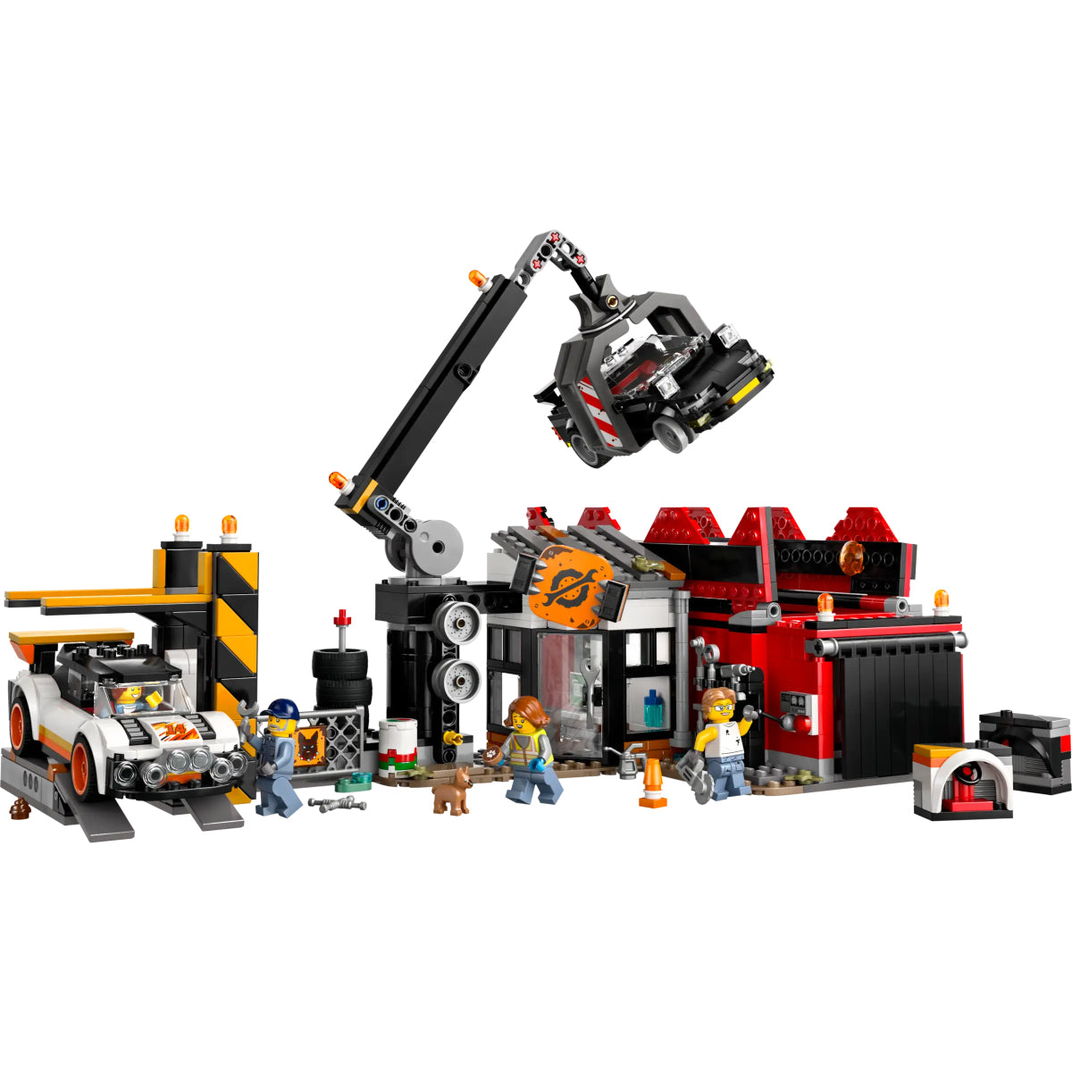 LEGO City 60472 sfasciacarrozze con auto