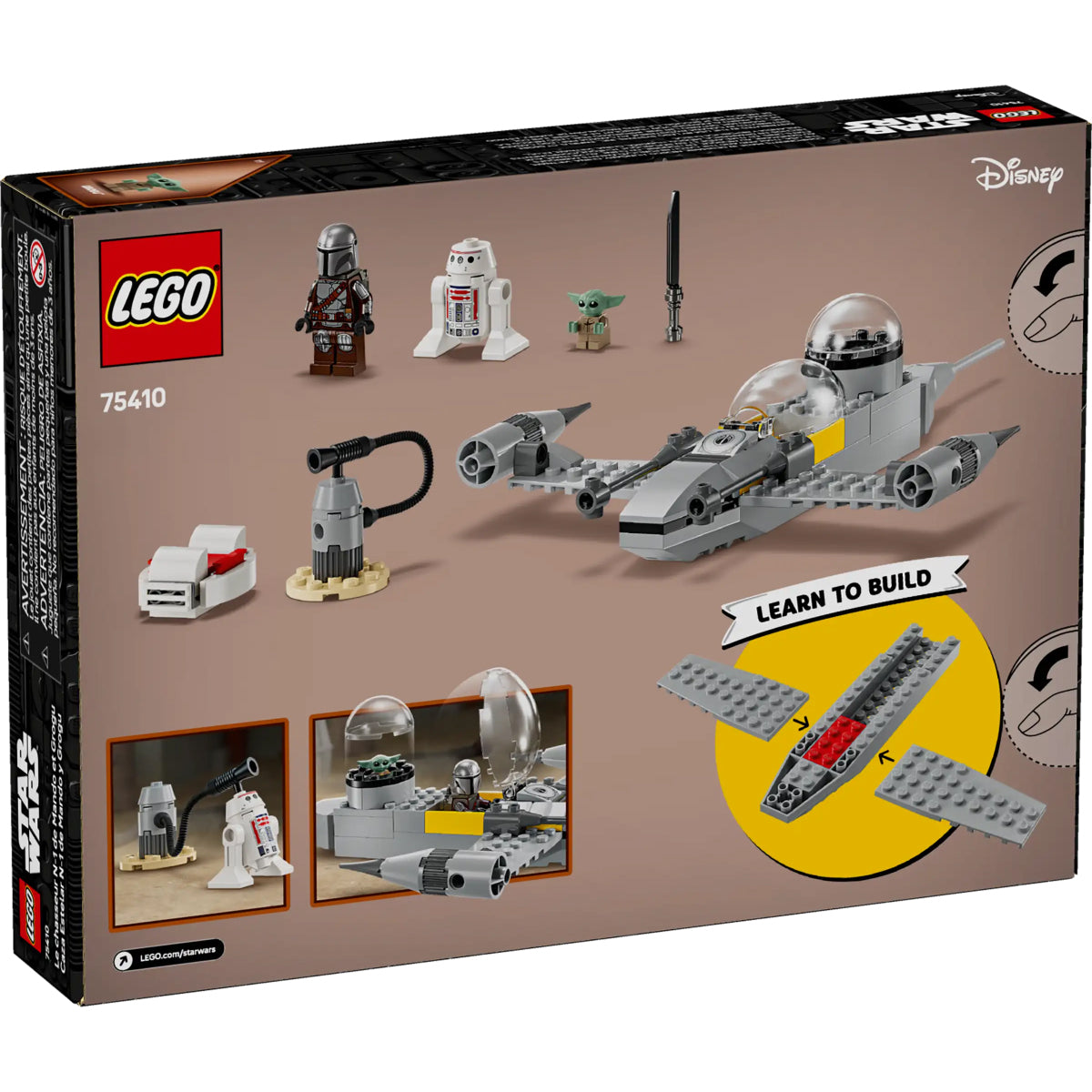 75410 - n-1 starfighter di mando e grogu