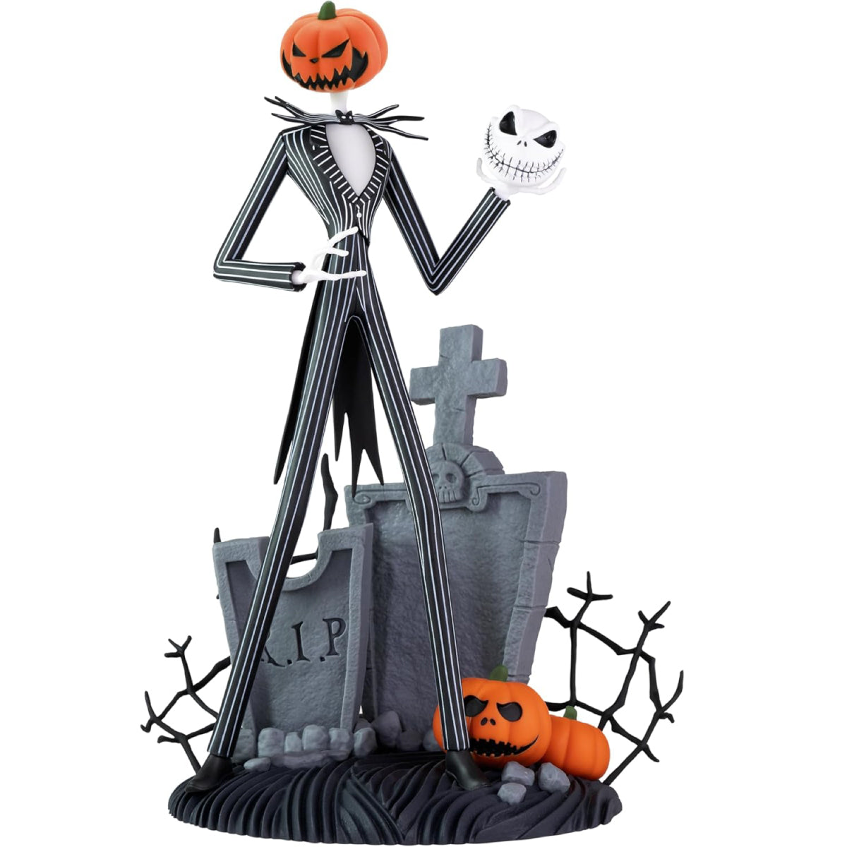 nightmare before christmas - jack skellington smiling - statua 20cm