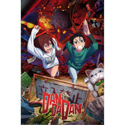 dan da dan - poster maxi 91,5x61cm - key art momo & okarun