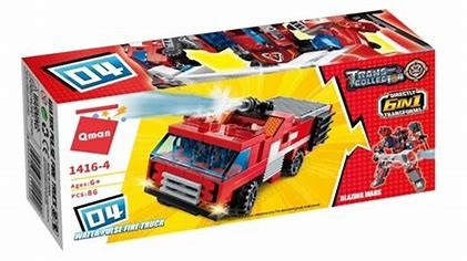 blazing mars - waterpulse fire truck