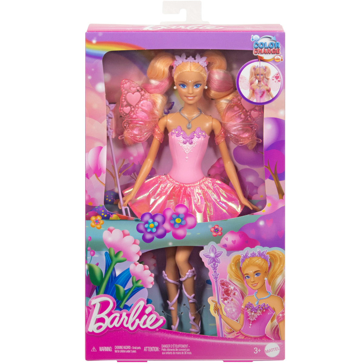 barbie fairytale - fatina cambia colore