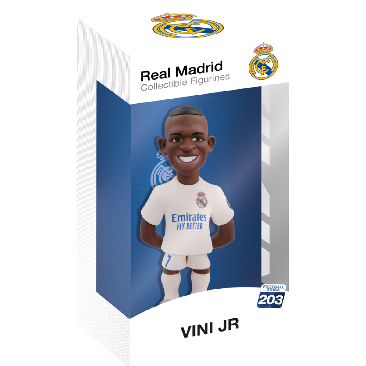real madrid - vinicius - football stars 203 - minix collectible figurines