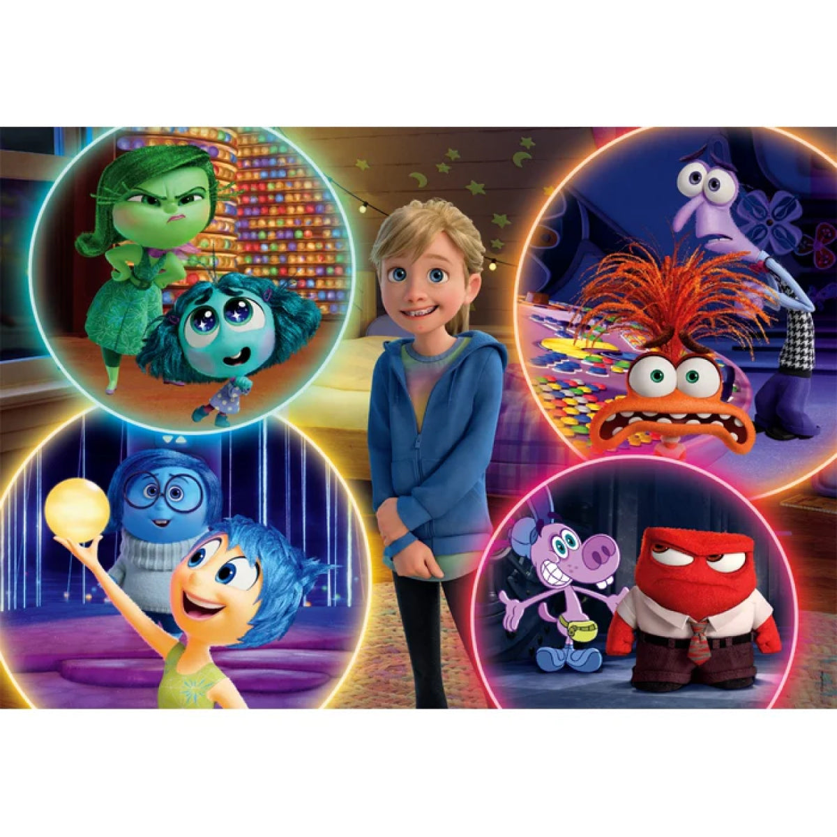 inside out 2 - puzzle 104 pezzi