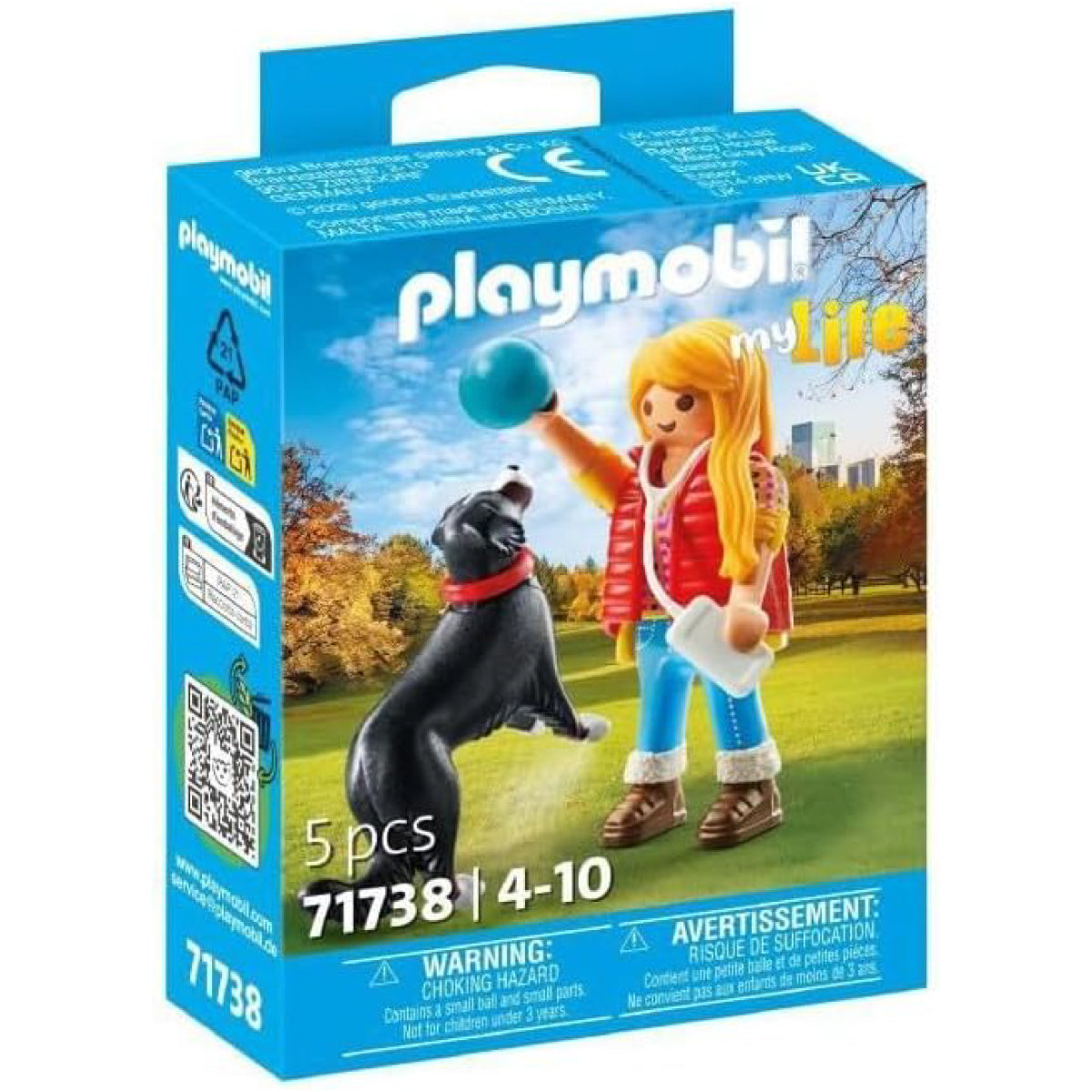 bernese con personaggio