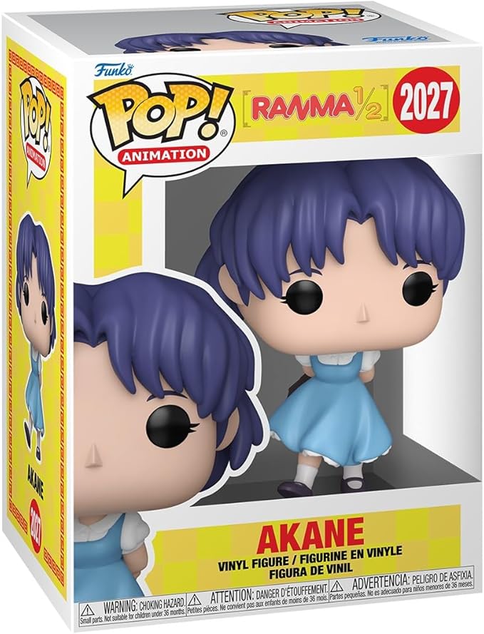 ranma 1/2- akane 9cm - funko pop! 2027