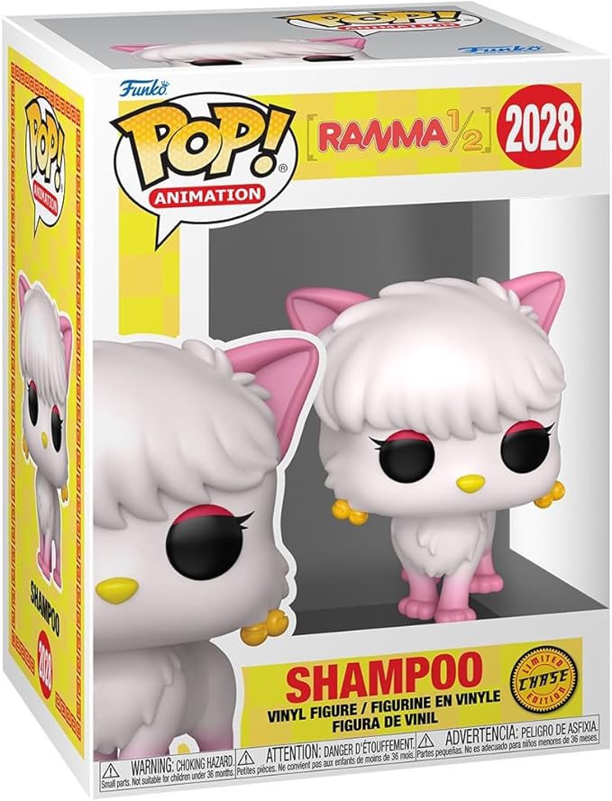 ranma 1/2- shampoo 9cm - funko pop! 2028 chase