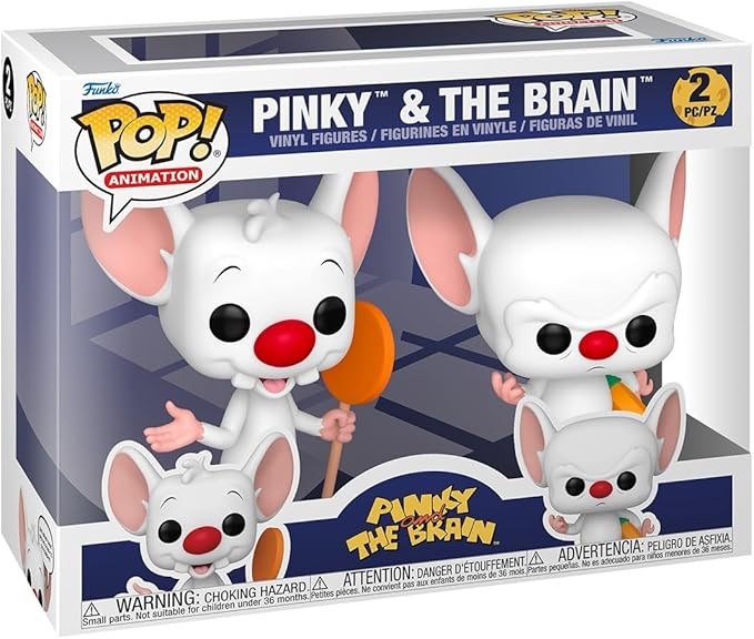 pinky & the brain - funko pop!