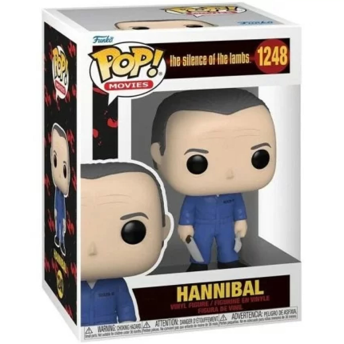 the silence of the lambs - hannibal 9cm - funko pop! 1248