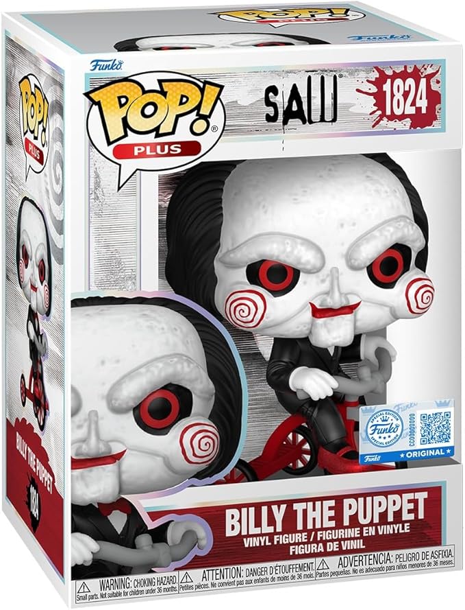 saw - billy the puppet 9cm - funko pop! 1824