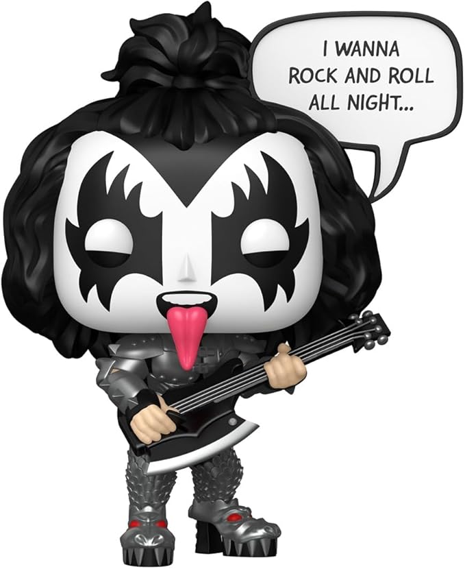 kiss - the demon (r&r all night) 9cm - funko pop! 471