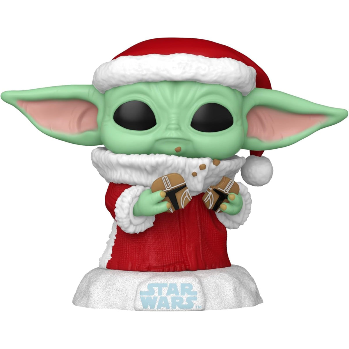 star wars: mandalorian holiday - grogu 9cm - funko pop 747