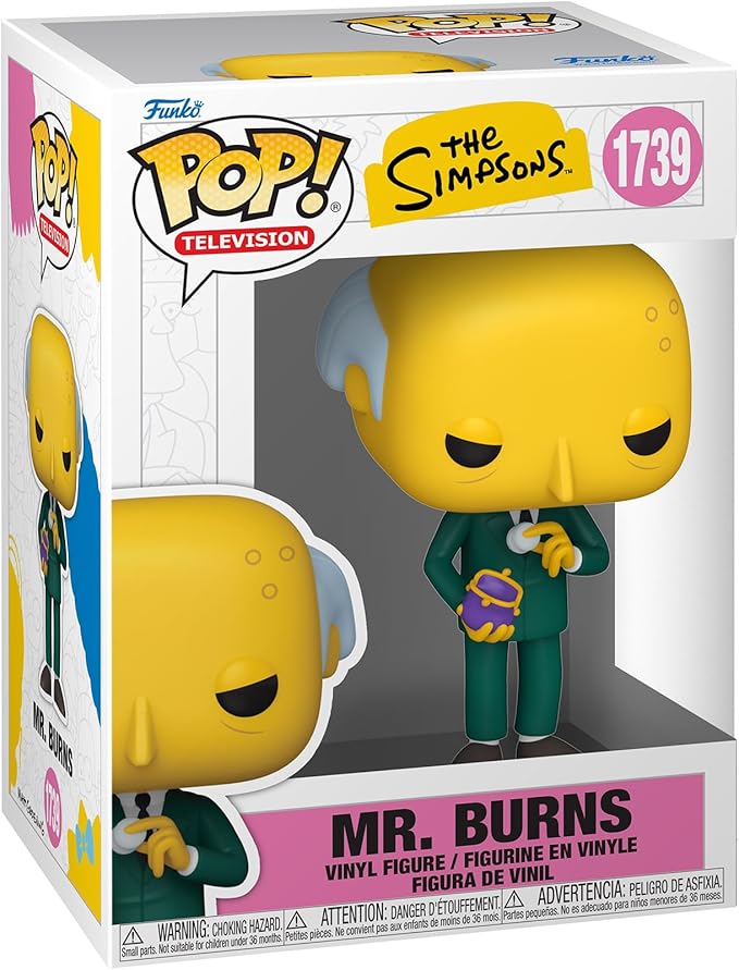 the simpsons - mr. burns 9cm - funko pop! 1739