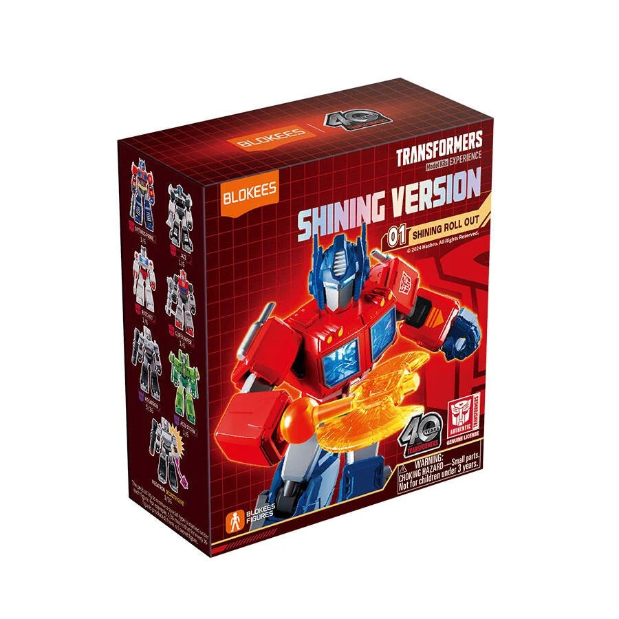 transformers - shining version 01 - shining roll out - un modello assortito