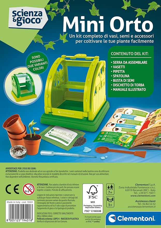 scienza & gioco lab - mini orto