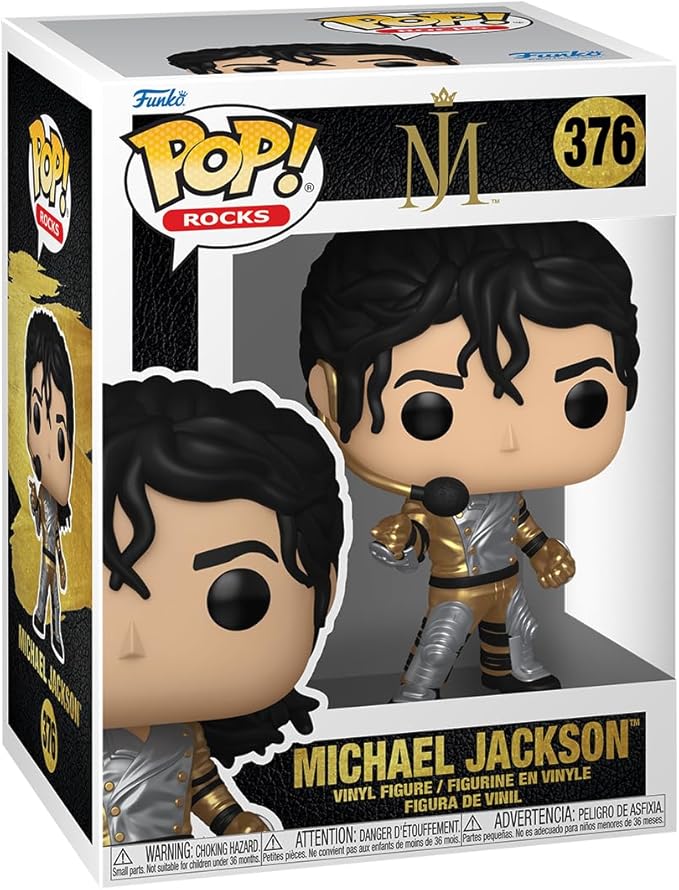 mj - michael jackson 9cm - funko pop! 376