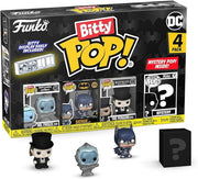 dc - batman 4 pack 3cm  - funko pop bitty