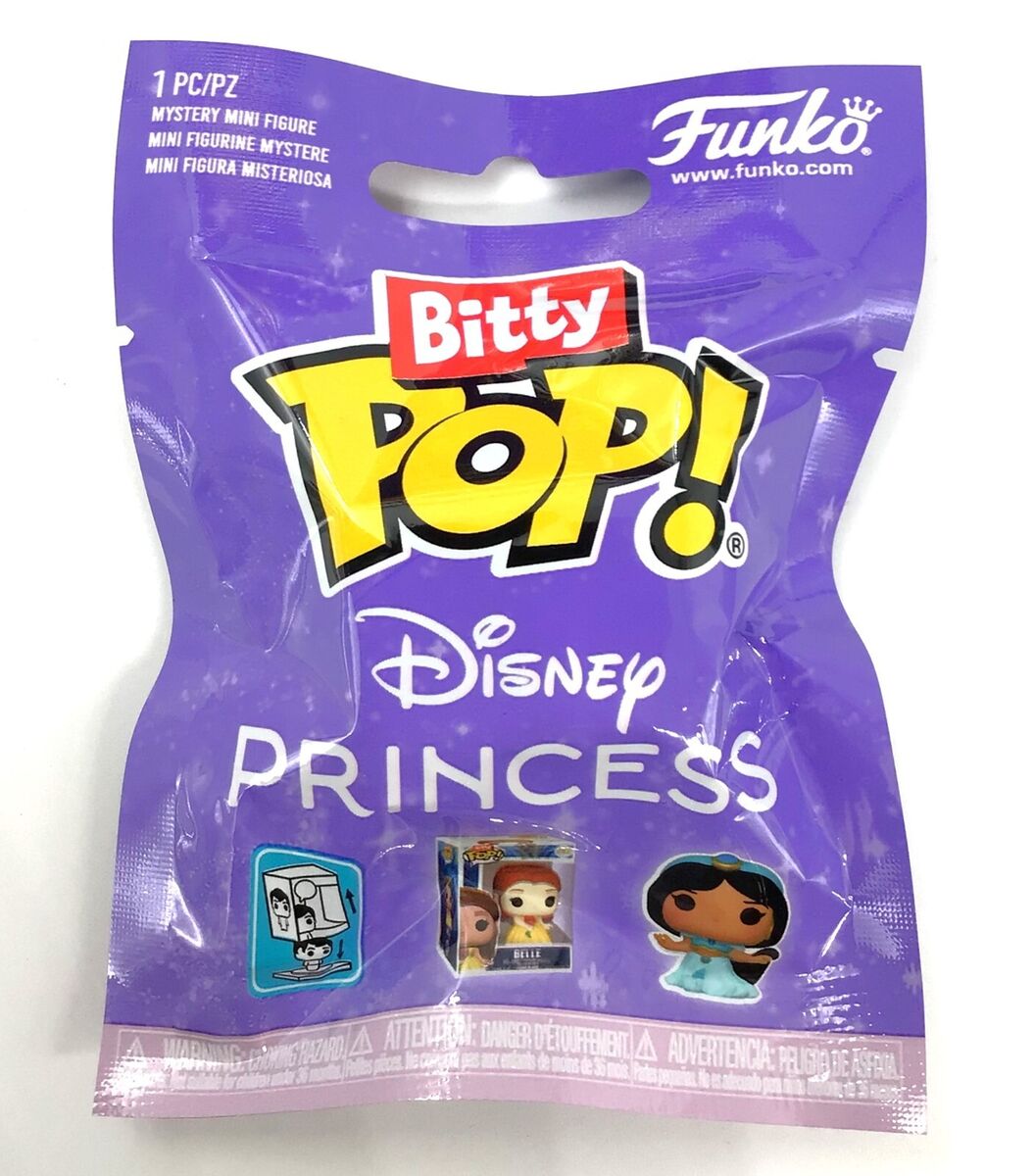 disney: princess - 1 personaggio assortito 3cm  - funko pop! bitty
