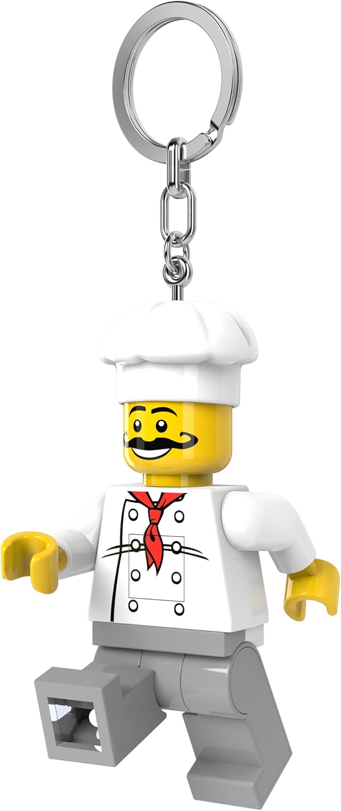 chef - portachiavi con torcia led