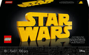 75407 - logo star wars™ in mattoncini
