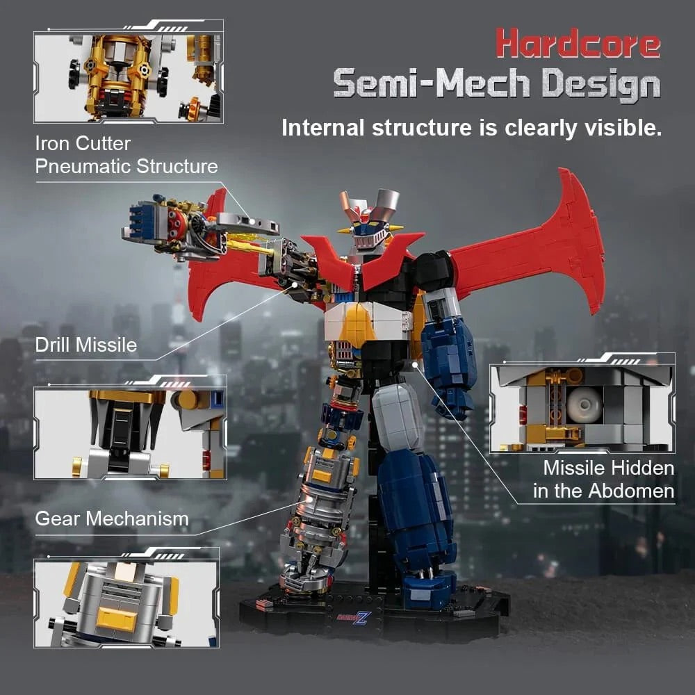 mazinga z - mechanical build