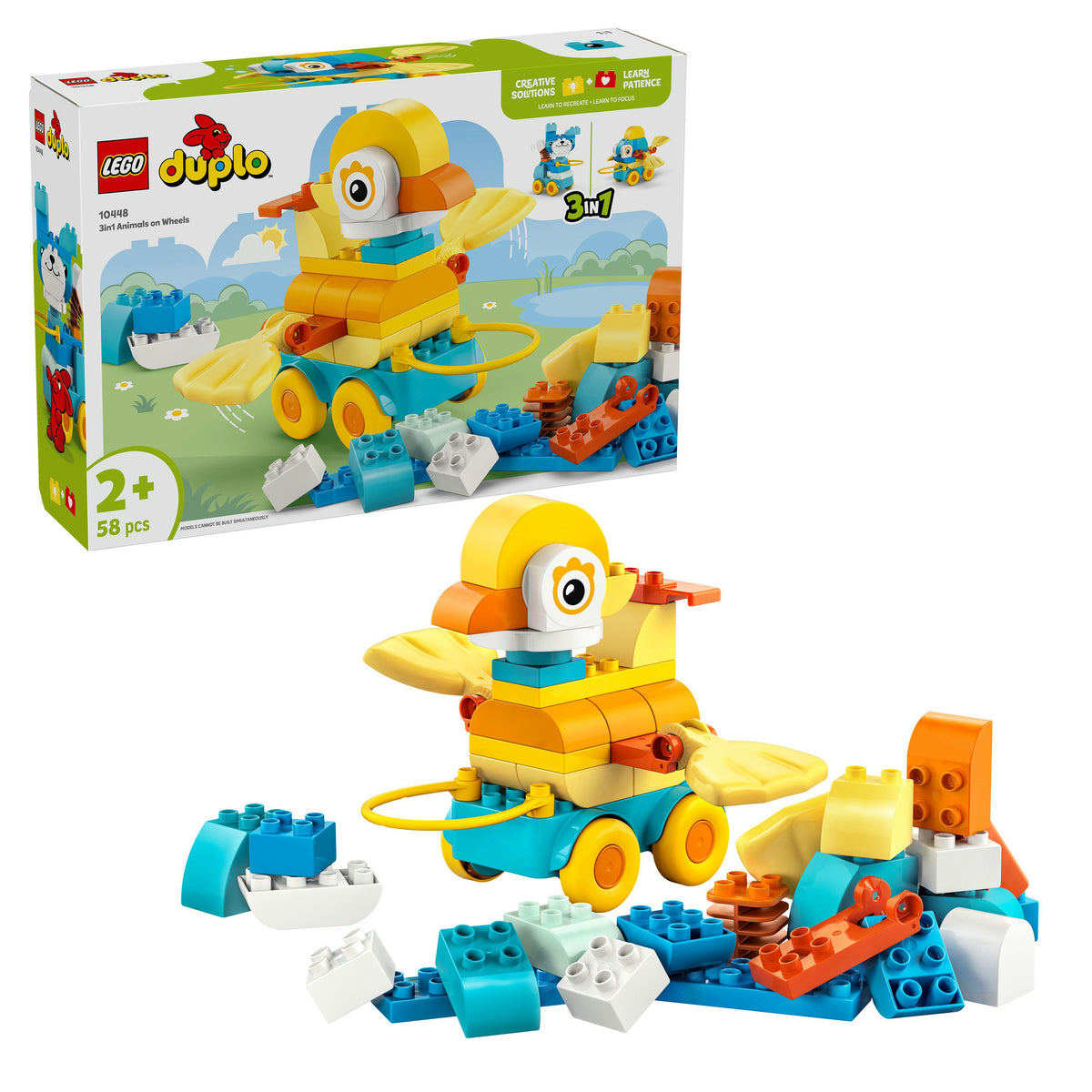10448 - Animali su ruote 3 in 1