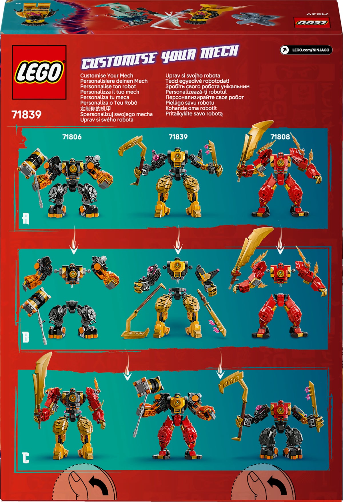 71839 - Battle Mech Spinjitzu di Arin