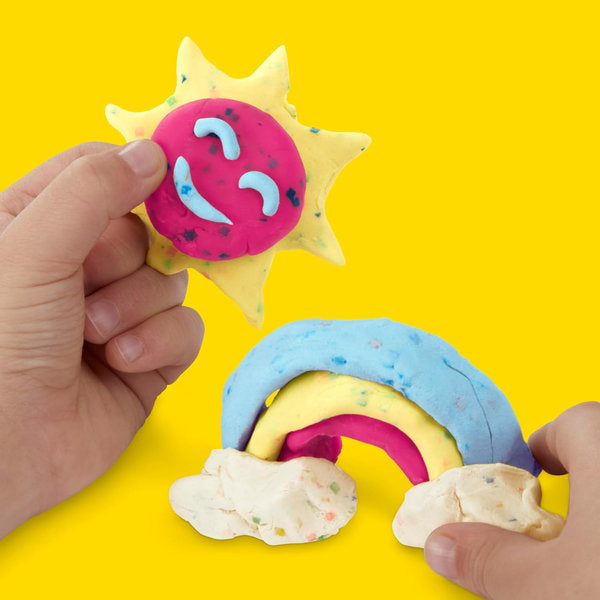 play-doh - 4 vasetti confetti