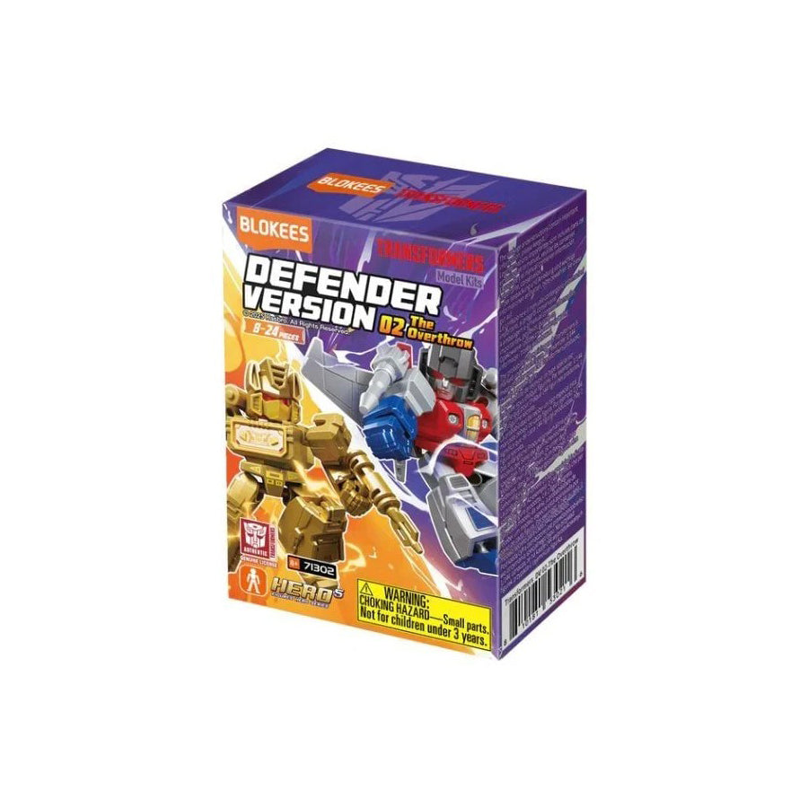 transformers - defender version 02 - the overthrow - un modello assortito