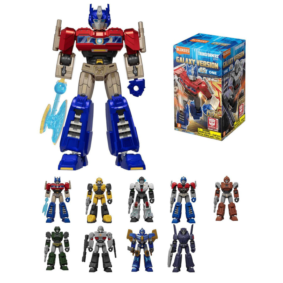 transformers - galaxy version 05 - the autobot run - un modello assortito