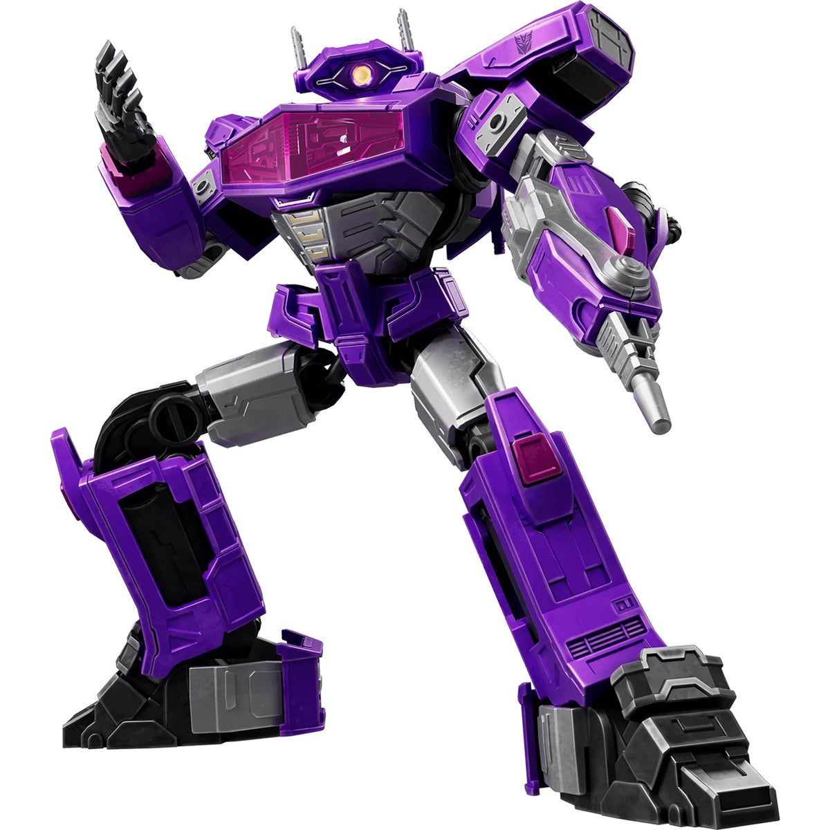 transformers one - classic class 18 - shockwave - 86pz - light-up eyes e chest