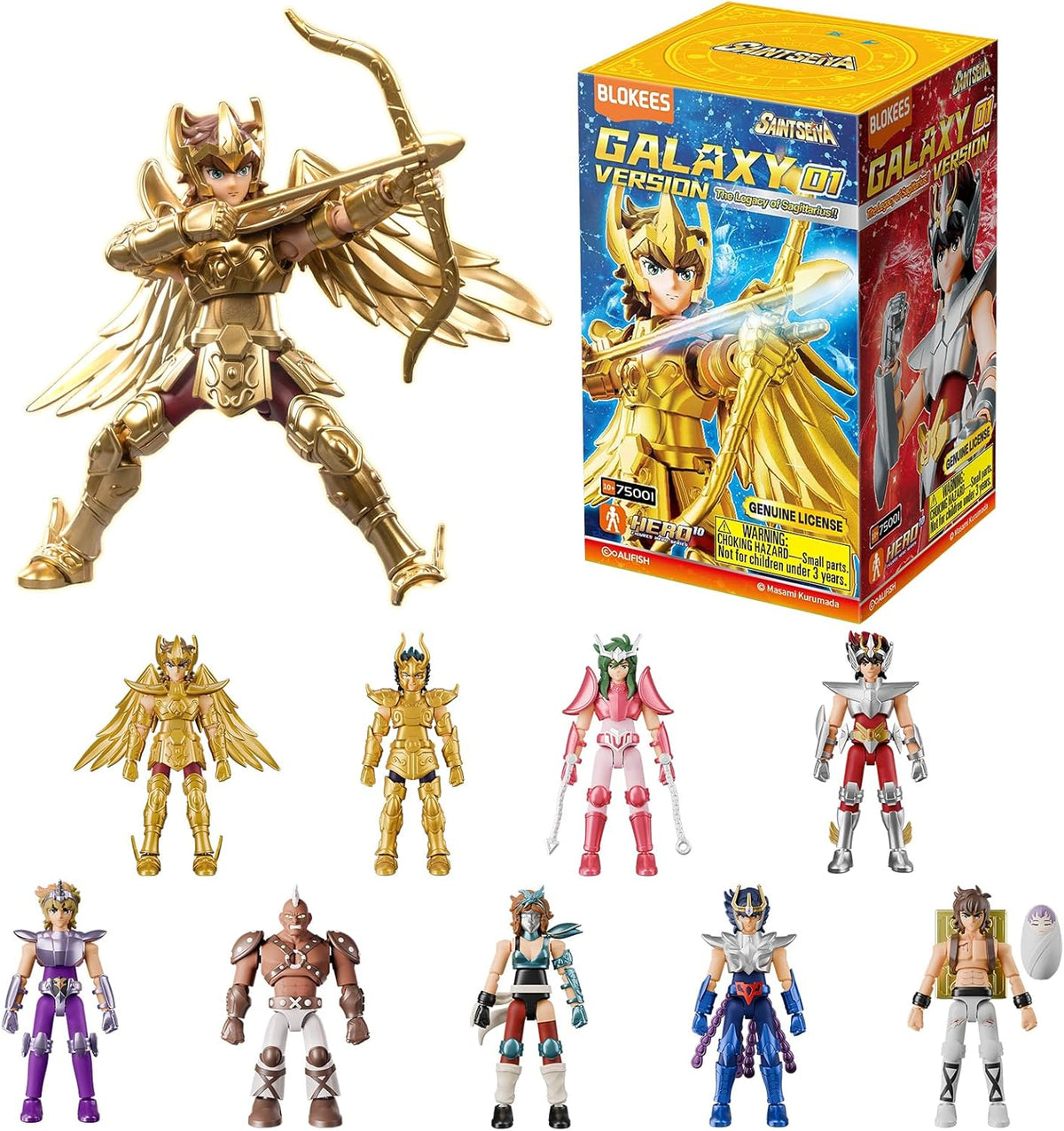 saint seiya - galaxy version 01 - un modello assortito blind box