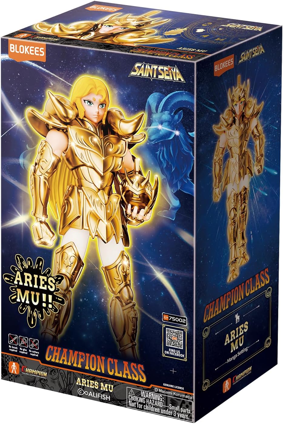saint seiya - champion class - aries mu