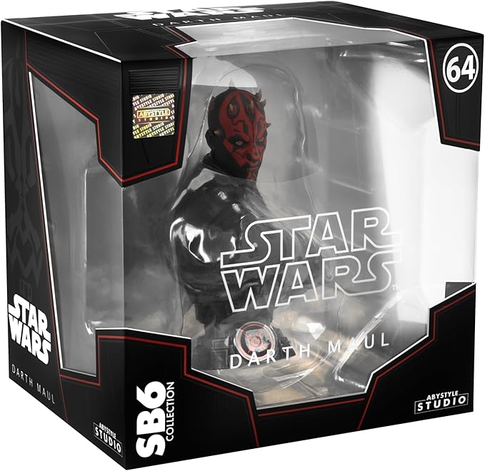star wars - darth maul - busto 15cm